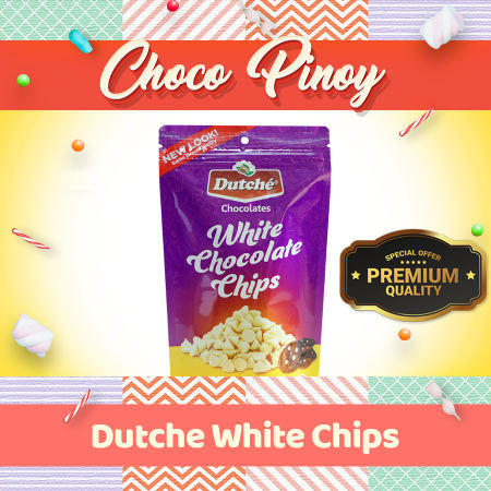 Dutche White Chocolate Chips 350 Grams