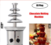 BIG Stainless Steel Chocolate Fountain Melting Machine by 4PLY