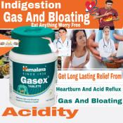 Himalaya Gasex For Indigestion Gas Heartburn And Acid Reflux