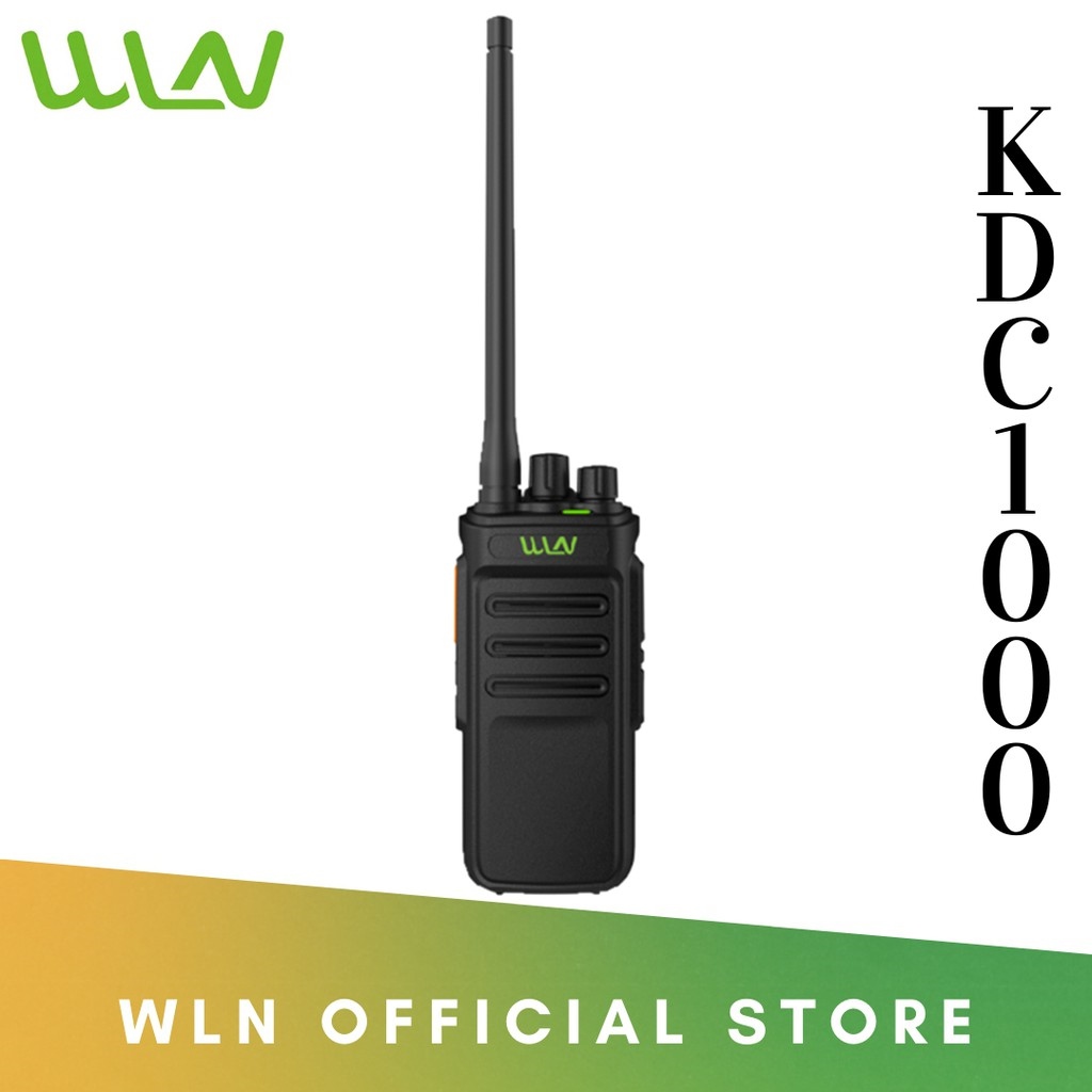 WLN KD-C1000 10W Dual Band UHF 400-470MHz Two-Way Walkie Talkie Radio (1pc)