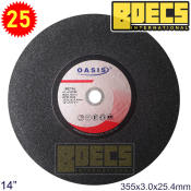 Oasis Cut Off Wheel / Disc 14 Inches 25 pcs heavy Duty