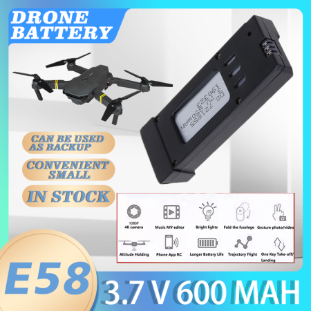 E58 Pro RC Quadcopter Drone Battery by H-Drone Mall