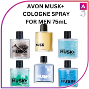 AVON MUSK+ Intense Cologne Spray for Men - Lowest Price