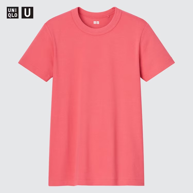 Women AIRism T-Shirt Crop Extra Soft UNIQLO