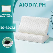 Slow Rebound Memory Foam Cervical Pillow - 30x50CM
