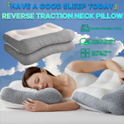 ErgoPillow: Orthopedic Memory Foam Neck Support for Better Sleep