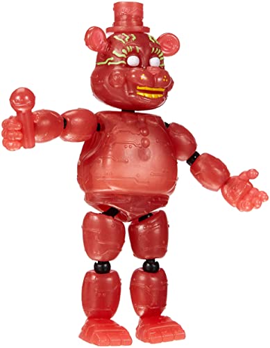 Review on Radioactive Foxy Action Figure from Funko (glow test) 