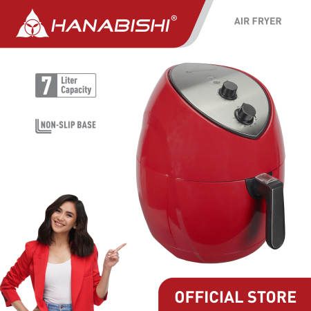 Hanabishi 7L Air Fryer: Healthy, Low Fat, Non-Slip Base