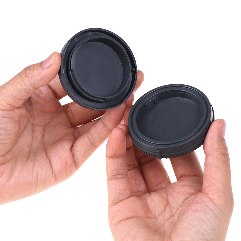 Qnljgv 2 Chiếc Nắp Ống Kính Sau Máy Ảnh Siêu Nhỏ + Bộ Nắp Trước Thân Máy Cho A3000 A5000 A5100 A6000 4