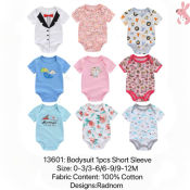 Cute Baby Girl Romper Bodysuits - 