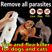 Pet Flea Spray - 100% Authentic Treatment for Dogs & Cats