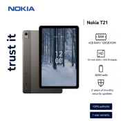 Nokia T21 4G Tablet | 10.4" HD Display 128GB