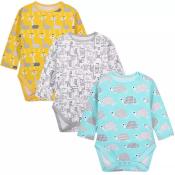 H&J Long Sleeve Baby Romper Onesie - Randomly Given