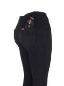 Comfortable high waist black skinny jeans for ladies, COD available