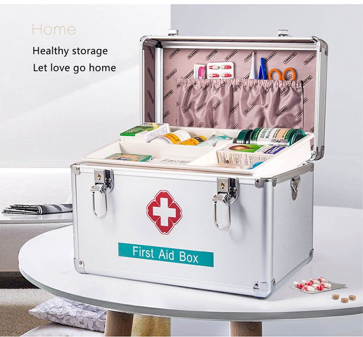 KEEYTT First Aid Kit Household Medicine Box High Capacity Portable Mul –  BABACLICK