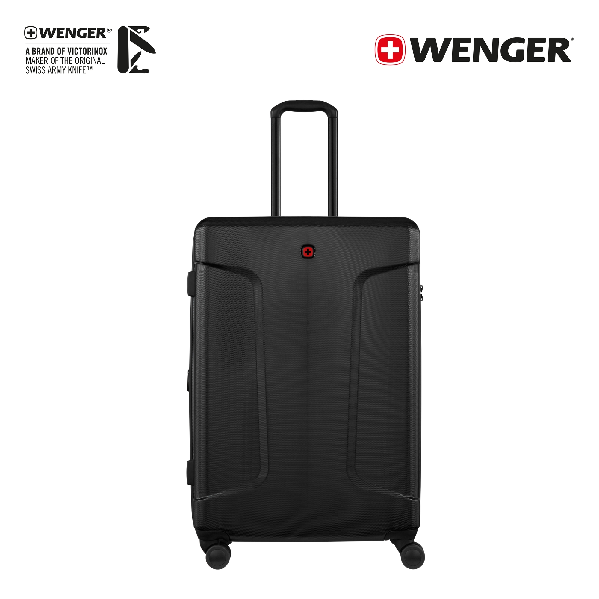 Wenger Luggage Set Wenger Rove Carry On Hardside Spinner Luggage Black