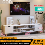 Modern TV Stand with Cabinet for Living Room - Nordic