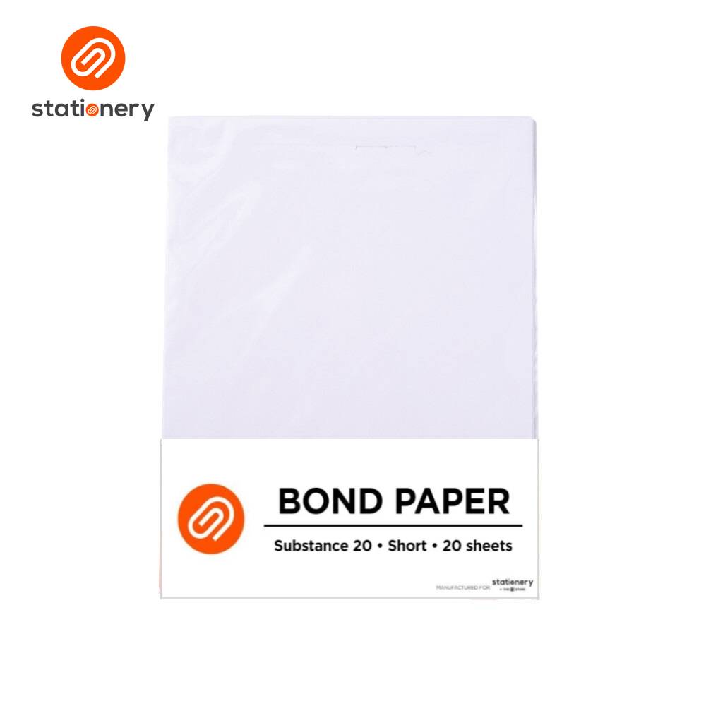 Bond Paper Substance 20 - 20 Sheets