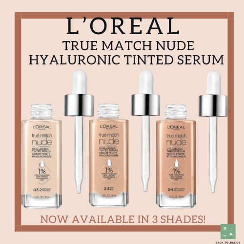 L'oreal True Match Nude Hyaluronic Tinted Serum (Loreal True Match