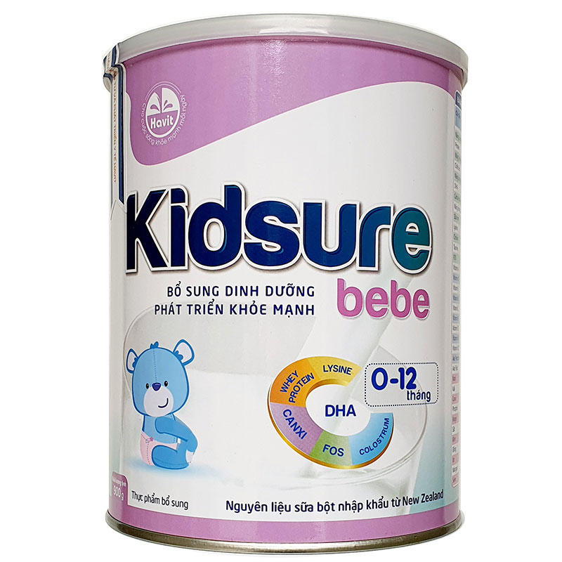 Sữa Kidsure bebe 400g dinh dưỡng cao năng lượng dành cho trẻ nhẹ cân