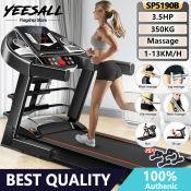 Yeesall 3.5HP Household Treadmill with Massage and Shock Absorption
