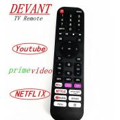 New devant remote control Use For Devant Lcd Led TV Player Television Remote Control prime video About YouTube Netflix universal tv remote with music devant smart tv remot