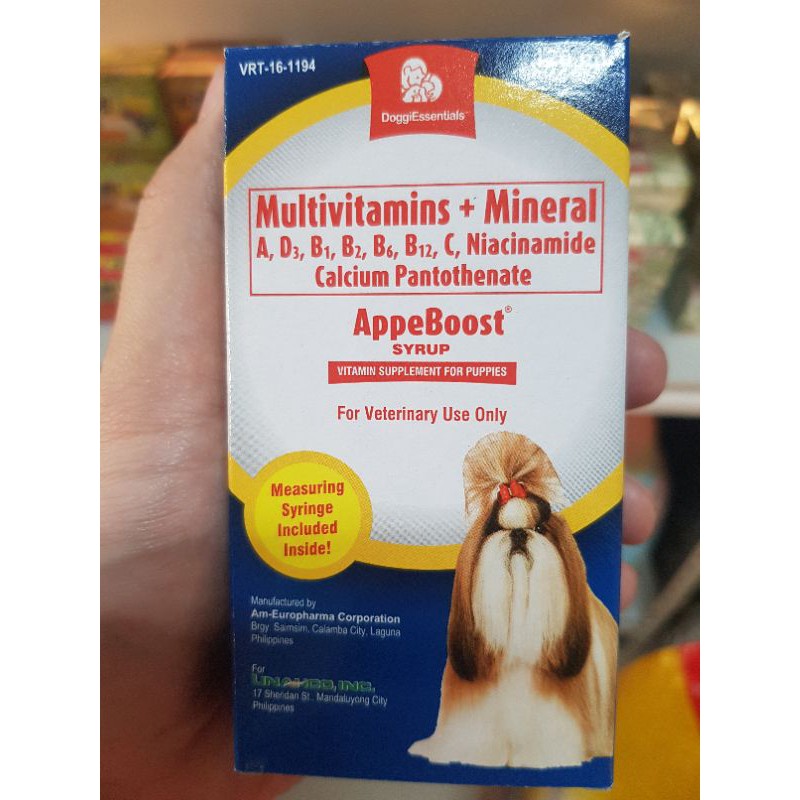 Vitamins for dogs to increase sales appetite philippines