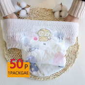 Baby pull-up pants 50PCS disposable diaper Unisex