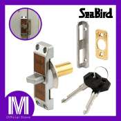 Seabird Sliding Accordion Door Latch Lock with Key