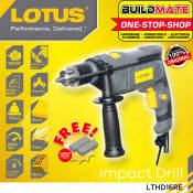 LOTUS 800W Impact Drill with Reverse Function and Variable Speed
