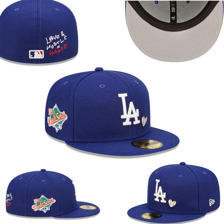 New Era Dodgers Fitted 59FIFTY Cap - High Quality Hat