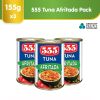 555 Tuna Afritada 155g Pack of 3