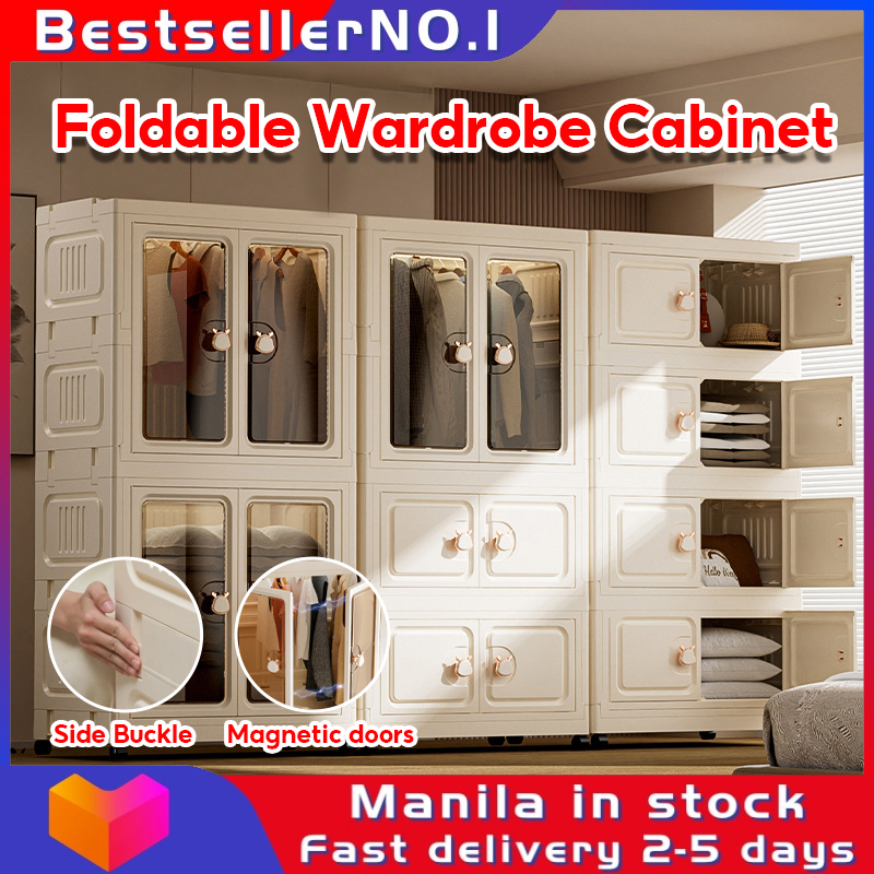 Bestseller Foldable Wardrobe Cabinet with Wheels - Space Saver