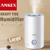ANKEX HW019 Large Capacity Ultrasonic Humidifier with Aroma Diffuser