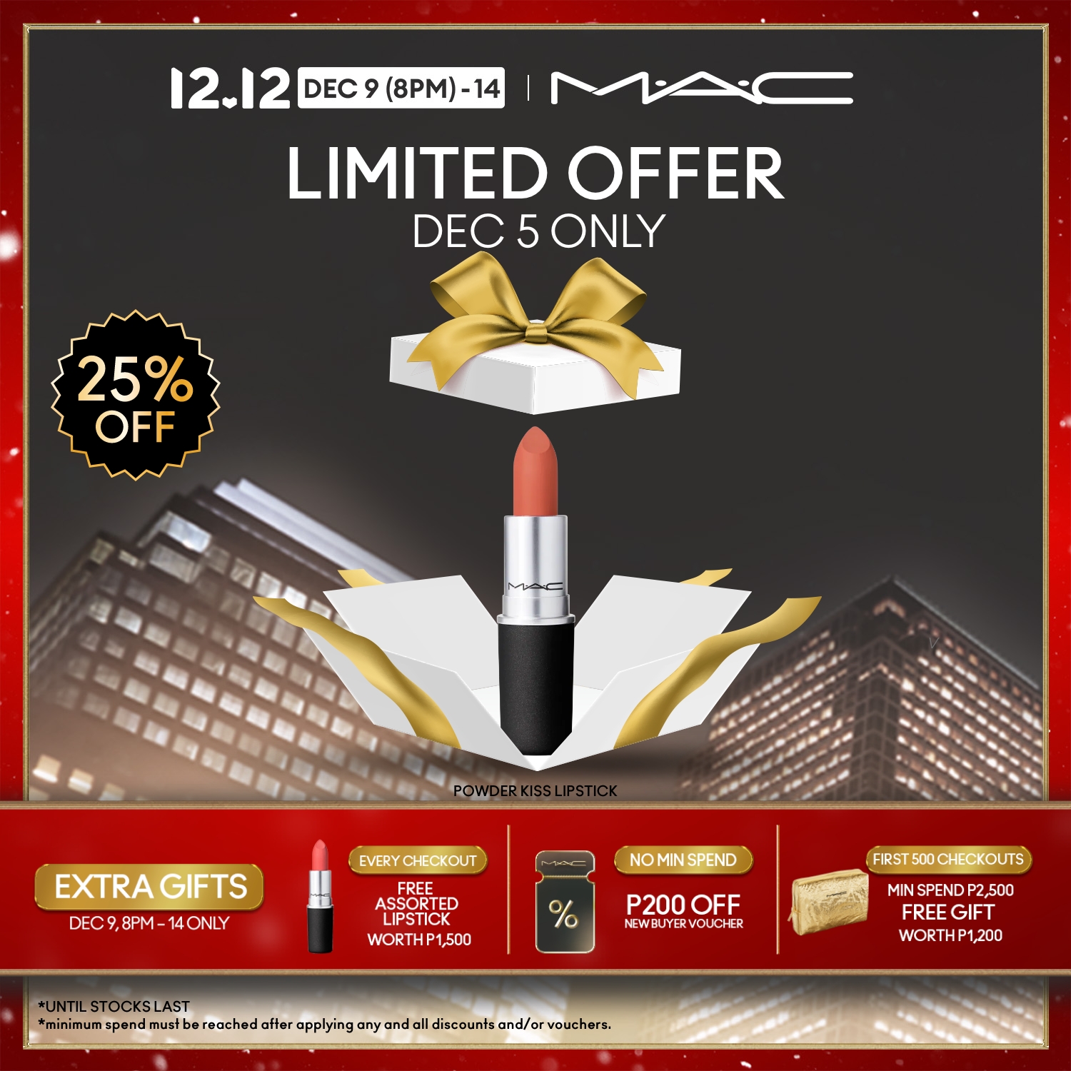 Discount on M·a·c  shoes - SKU: Mac Powder Kiss Lipstick / Hydrating Lipstick Soft Matte Finish – Best Seller Makeup