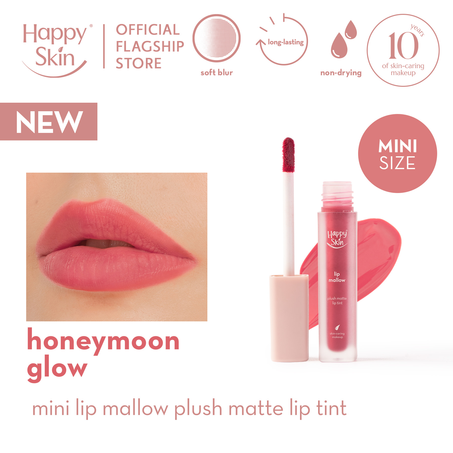 Discount on Happy Skin  shoes - SKU: Happy Skin Mini Lip Mallow Plush Matte Lip Tint