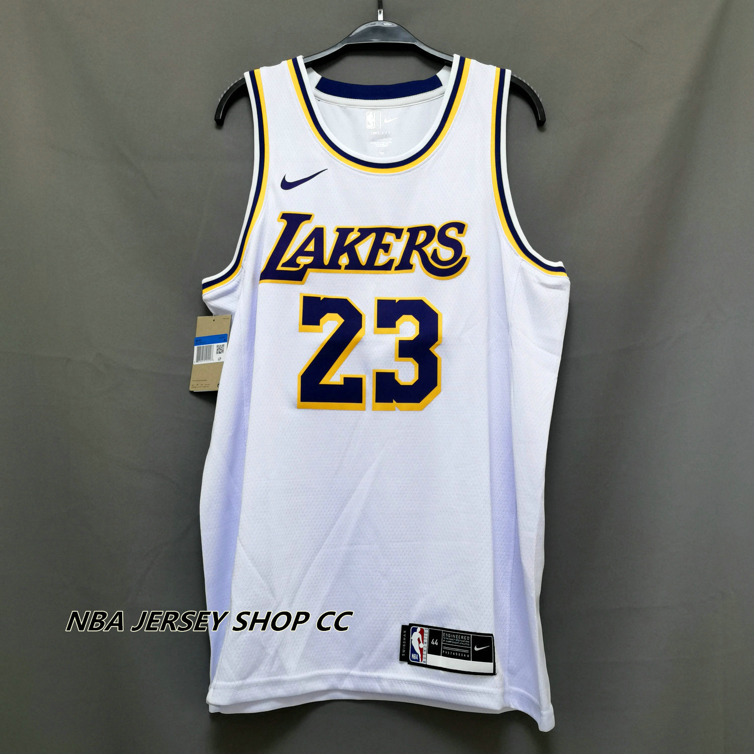 Cosplayshow Number 23 LeBron James Men's Lakers Basketball Jersey 2 Pieces Black Short Sleeves Sportswear for Adults and Kids 2023