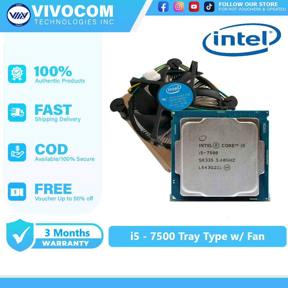 Intel I5 7500 Intel Core I5-7500 3.4GHz Quad-Core Processor
