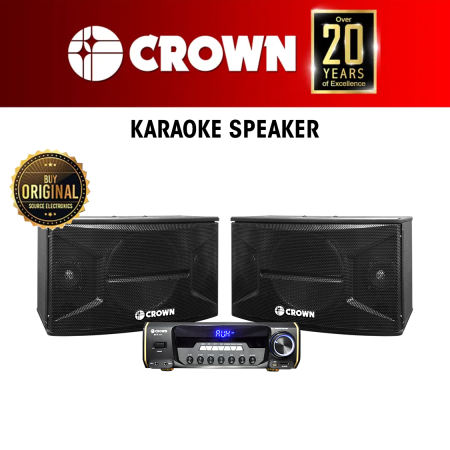 Crown BFA-10 Karaoke Amplifier with Baffles