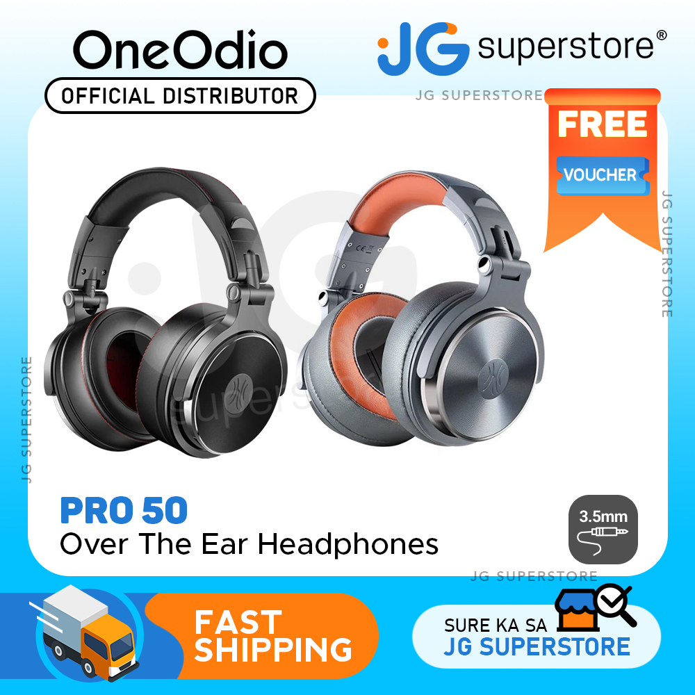 Over Ear Headphone, Wired Premium Stereo Sound Headsets with 50mm Driver,  Foldable Comfortable Headphones with Protein Earmuffs and Shareport for