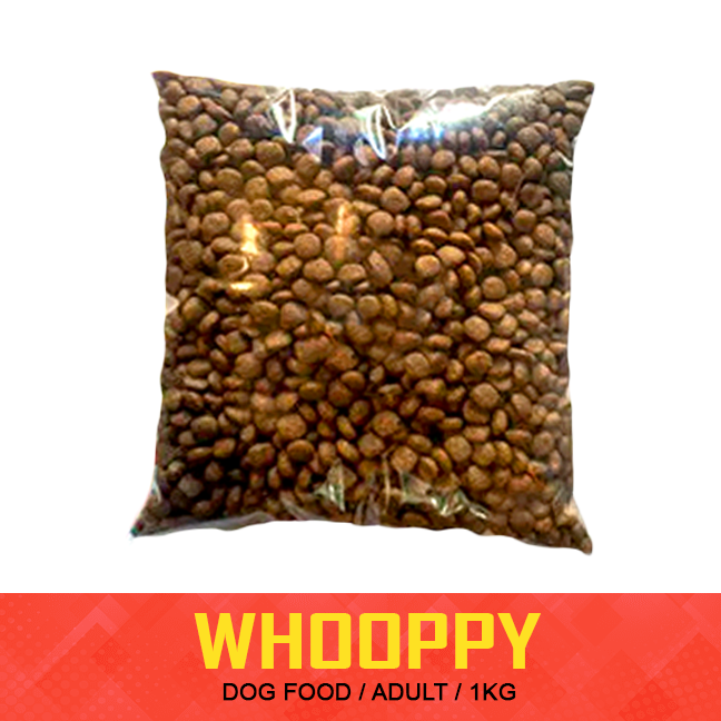 Whooppy Dog Food Adult 1kg o...