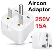 Aircon Power Outlet Plug Adapter - Nema 6-15P - US Travel