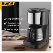 AUMU 900ML Capacity Anti-drip Coffee Maker