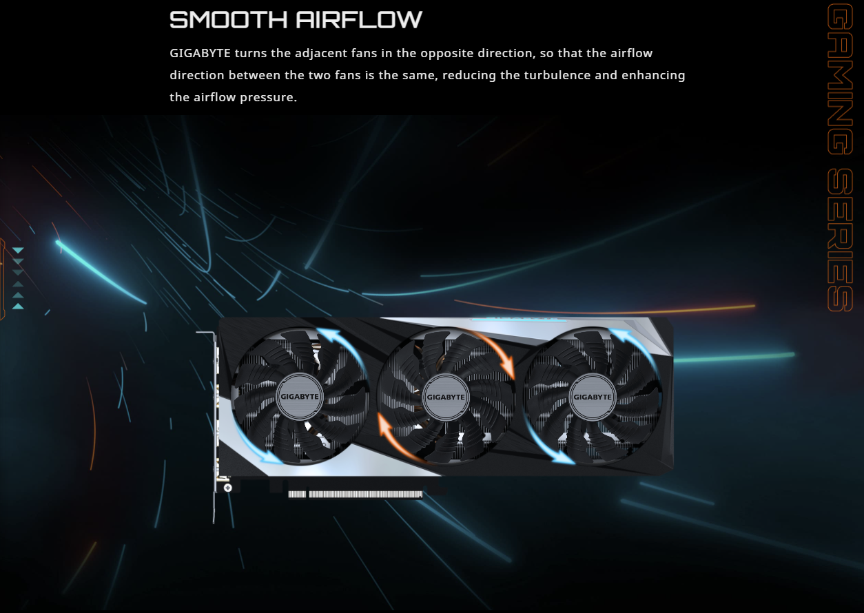 Gigabyte GeForce RTX 3070 Gaming OC 8G LHR Graphics Card, 3X WINDFORCE Fans, 8GB 256-Bit GDDR6 Gaming Video Card GV-N3070GAMING-OC-8GD (rev. 2.0)