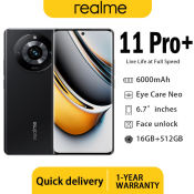 Realme 11 Pro+: Brand New 5G Smartphone, 16+512GB, Free