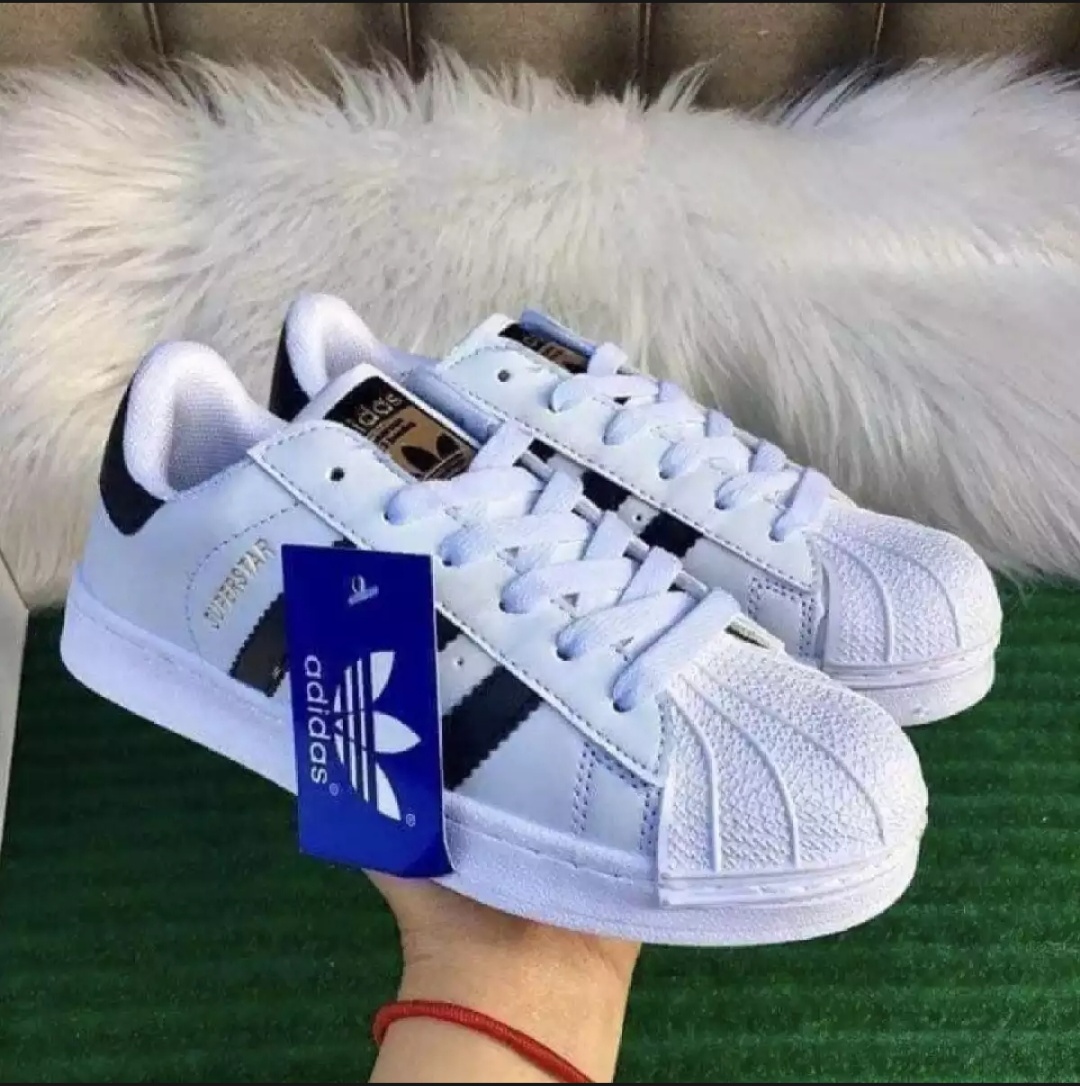 adidas Superstar Leather Classic White Shoes for All Genders