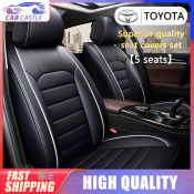 Dedicated Leather Car Seat Cover for 5 Seater Models