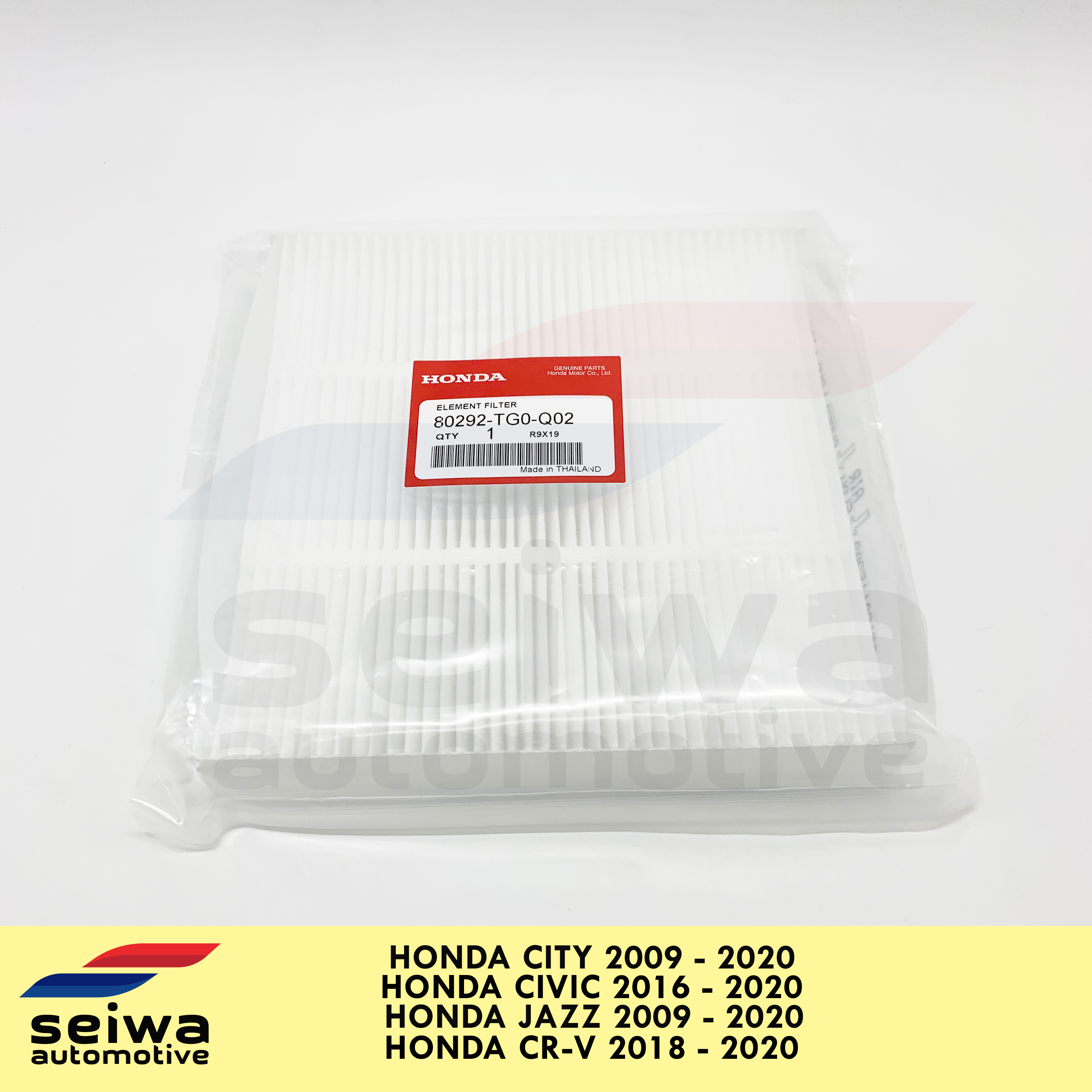 2016 - 2020] Honda Civic Aircon Filter - [2009 - 2020] Honda Jazz 