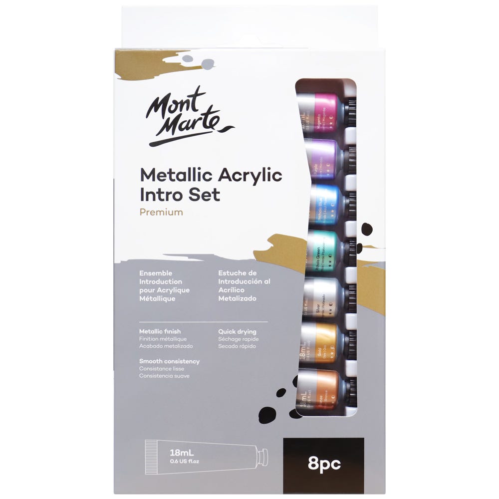 Mont Marte Acrylic Colour Pastel Paint Set Signature 36pc x 36ml (1.2 US  fl.oz) – Mont Marte Global