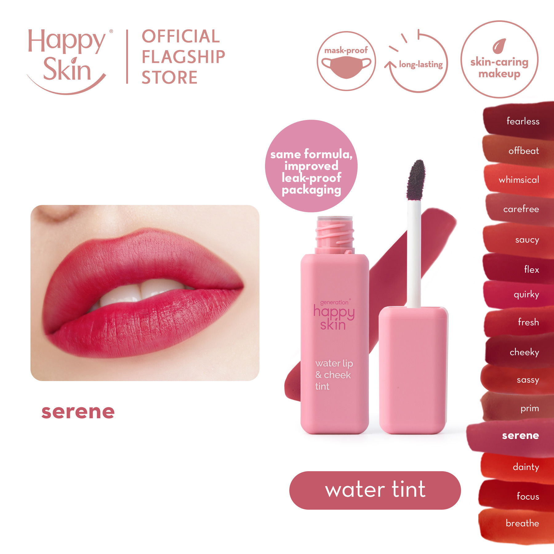 Discount on Happy Skin  shoes - SKU: Generation Happy Skin Water Lip & Cheek Tint in Serene